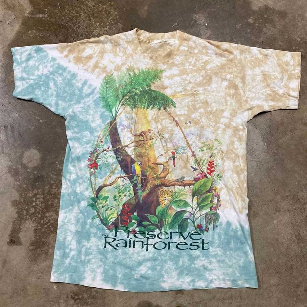 90’s Vintage Rainforest Animals T-Shirt - image 1