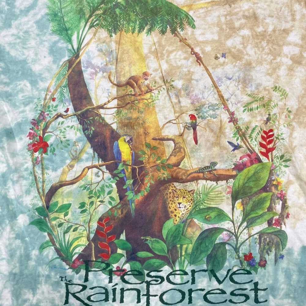 90’s Vintage Rainforest Animals T-Shirt - image 3