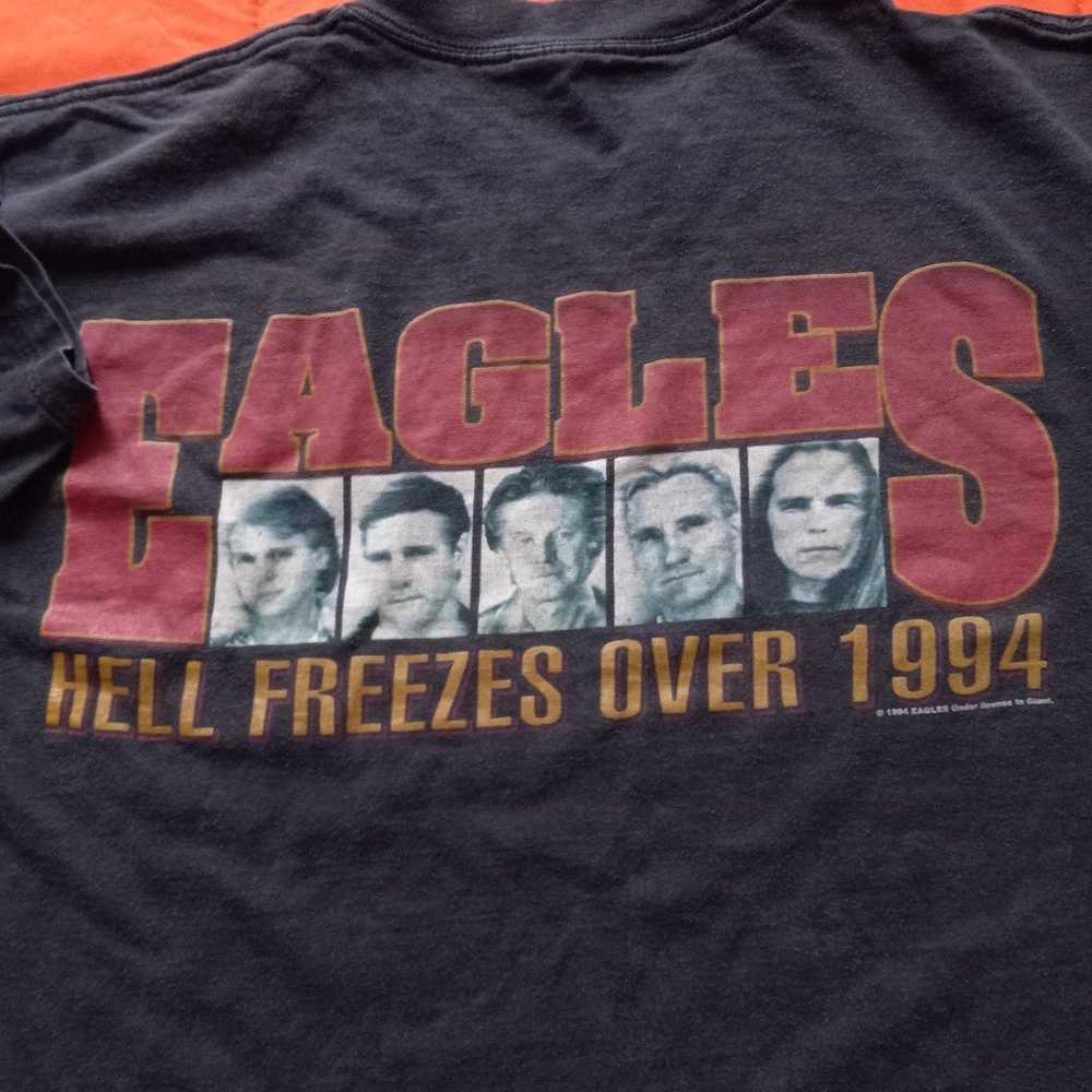 Vintage T-Shirt Men’s 1994 The Eagles Hell Freeze… - image 4