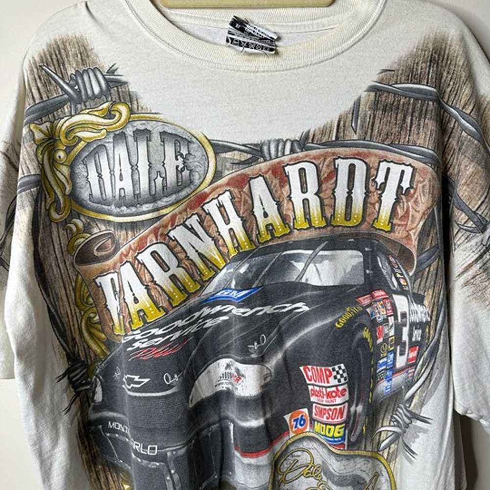 Vintage 90's Dale Earnhardt #3 Intimidator Shirt … - image 2