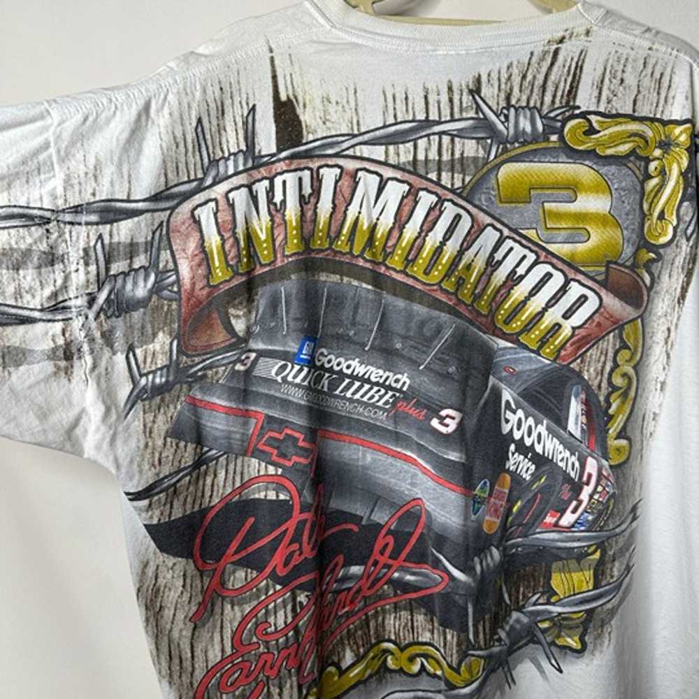 Vintage 90's Dale Earnhardt #3 Intimidator Shirt … - image 5