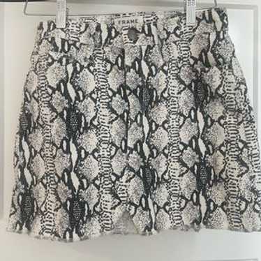 Frame Le Mini With Split Front, Python Animal Pri… - image 1