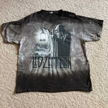 Led Zeppelin Vintage tshirt Lantern Man Band Shirt - image 1