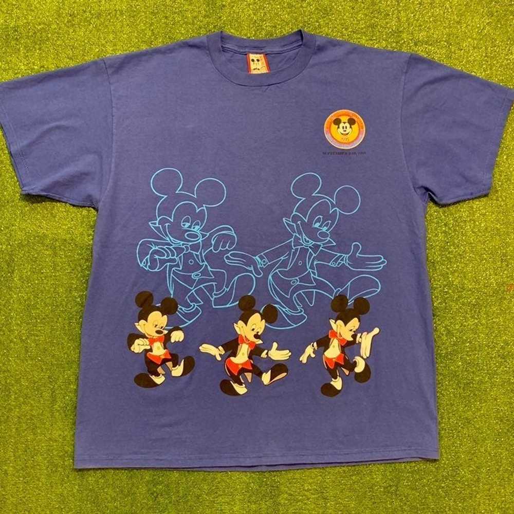 Vtg Mickey Mouse 1995 Disneyana T-shirt - image 1