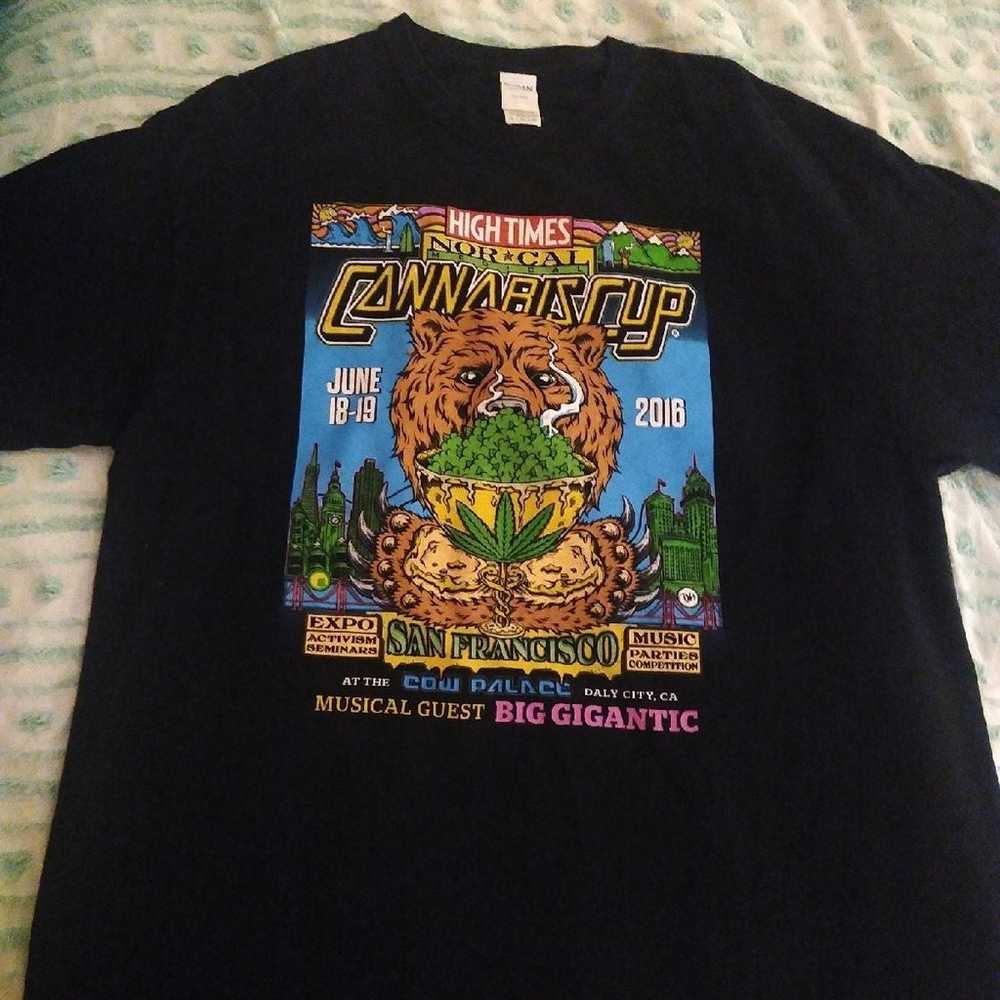*RARE*New High Times Cannabis Cup 2016 official t… - image 3