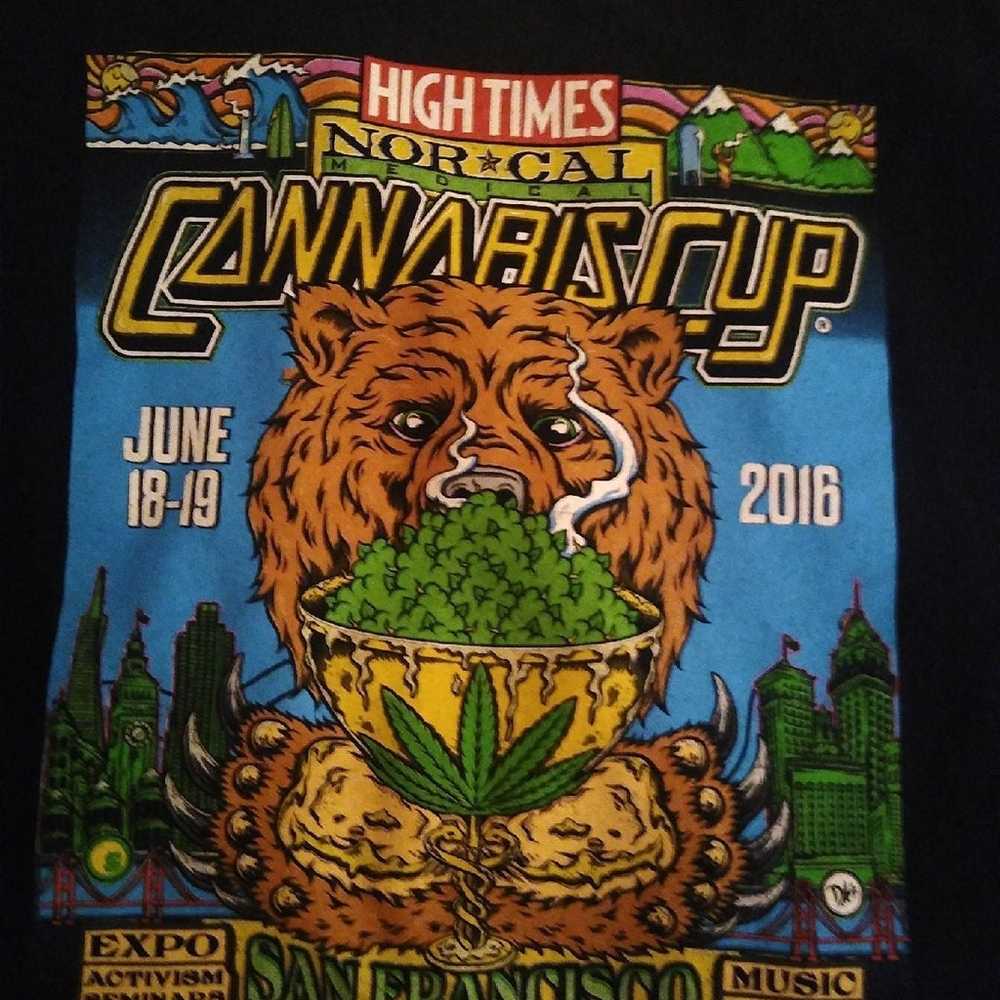*RARE*New High Times Cannabis Cup 2016 official t… - image 4