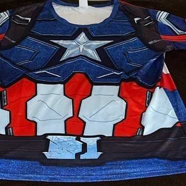 Captain America Civil War long sleeve compression… - image 1