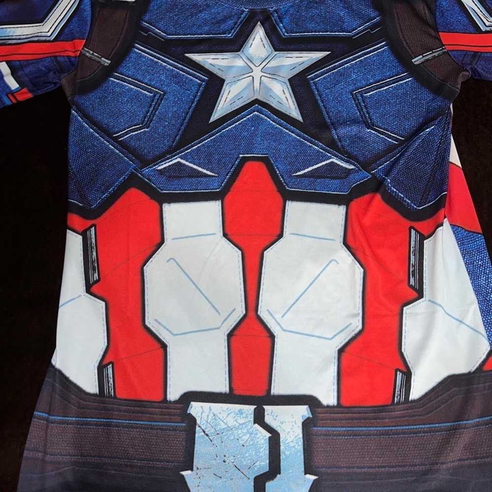 Captain America Civil War long sleeve compression… - image 3