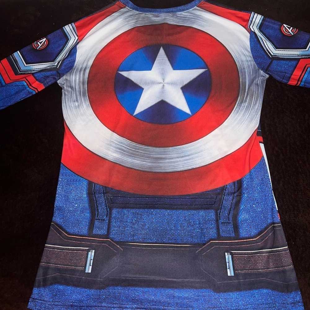 Captain America Civil War long sleeve compression… - image 8