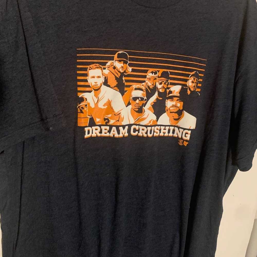 Rare Vintage Houston Astros Dream Crushing T Shir… - image 4