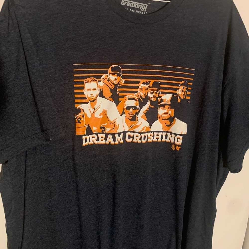 Rare Vintage Houston Astros Dream Crushing T Shir… - image 5