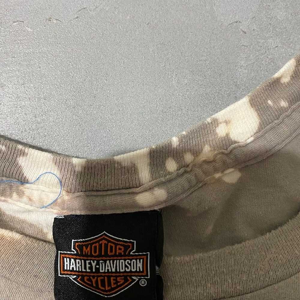Harley Davidson Shirt Mens Size 2xl Gray bleached… - image 6