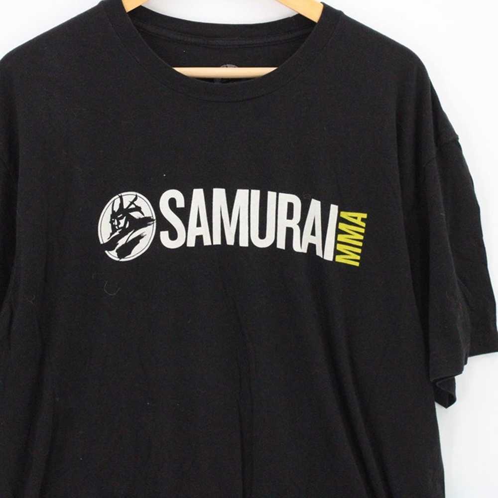 Samurai MMA Shirt Men Black Short Sleeve Lightwei… - image 3