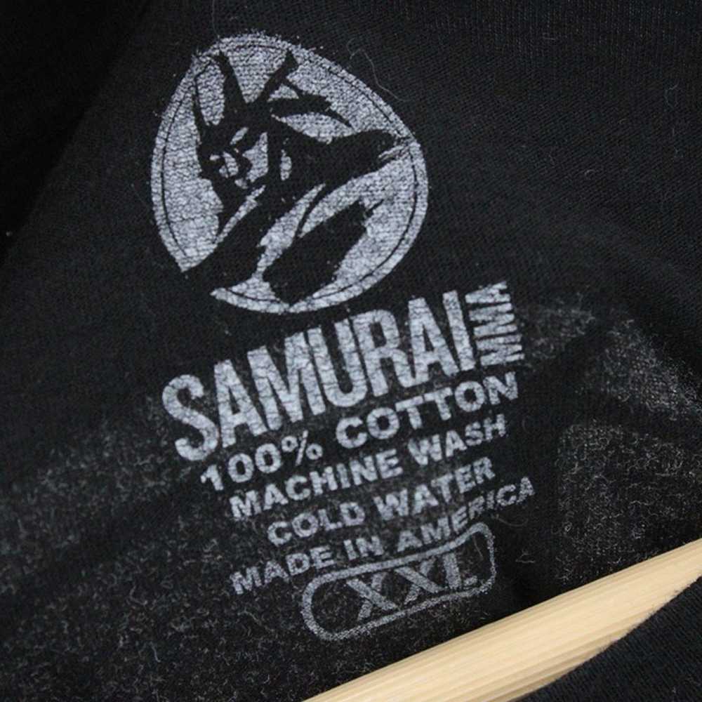 Samurai MMA Shirt Men Black Short Sleeve Lightwei… - image 5