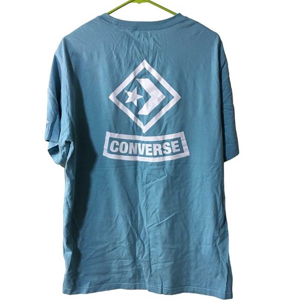 CONVERSE T-SHIRT 2 PACK BLUE AND WHITE T-SHIRT ME… - image 9
