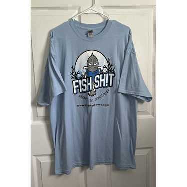 Fish Sh!t Logo T-Shirt (Grey) - Fish Head Farms