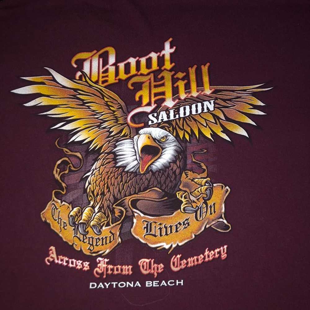 Boot Hill Saloon Daytona Beach Graphic Tee Shirt … - image 1