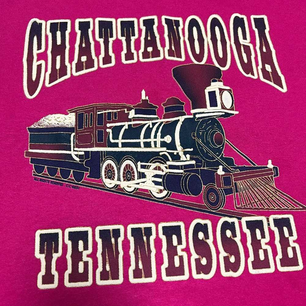 Vintage Chattanooga Tennessee Train T-shirt - image 2