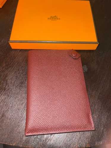 HERMES マルチケース　HERMES passport case HERMES passport holder leather with box | eBay
