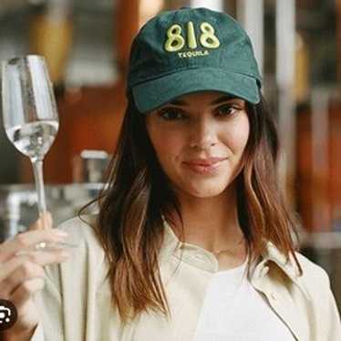 新品　818 Tequila ベースボールキャップ ダークグリーン 818 Tequila Hat - Gem