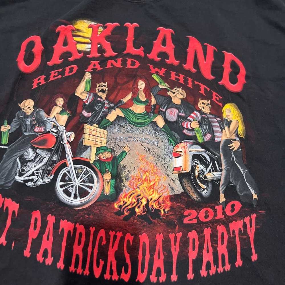 Support 81 red & white HA Hells Angels Oakland Ca… - image 3