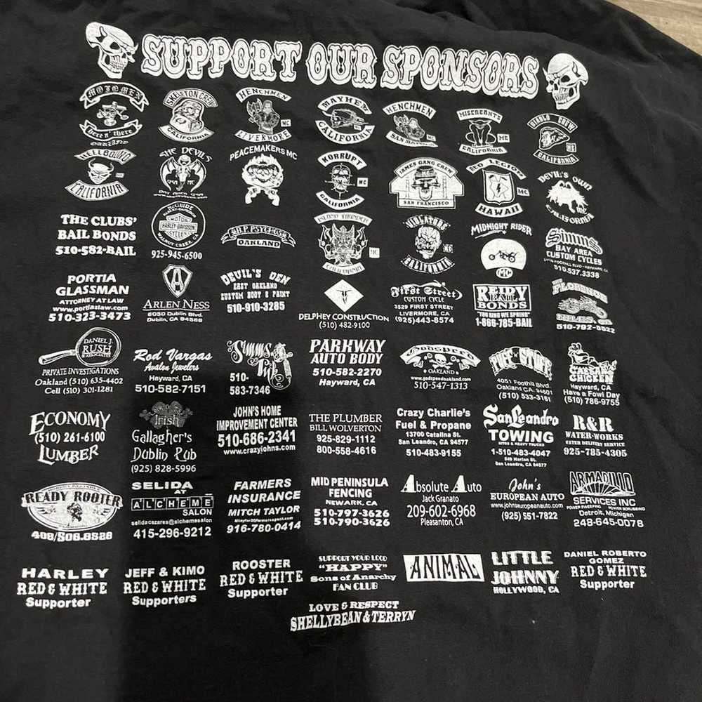 Support 81 red & white HA Hells Angels Oakland Ca… - image 4