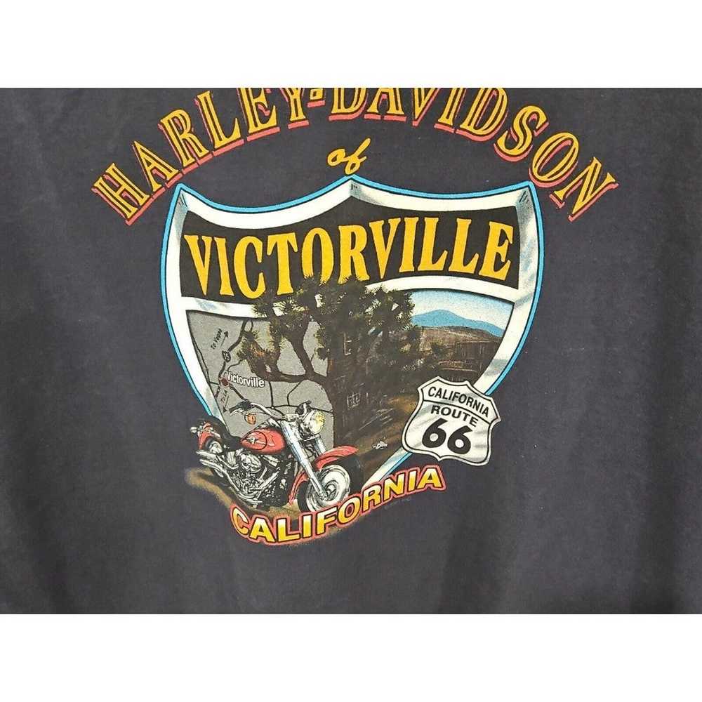 Men's Harley Davidson 3 XL Black Long Sleeve T-sh… - image 8