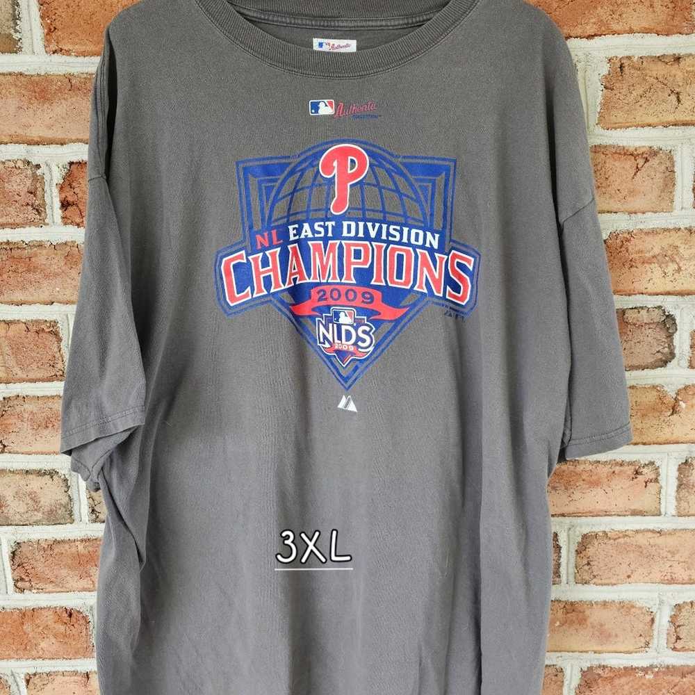 Phillies 2009 Division Champions Shirt - image 1