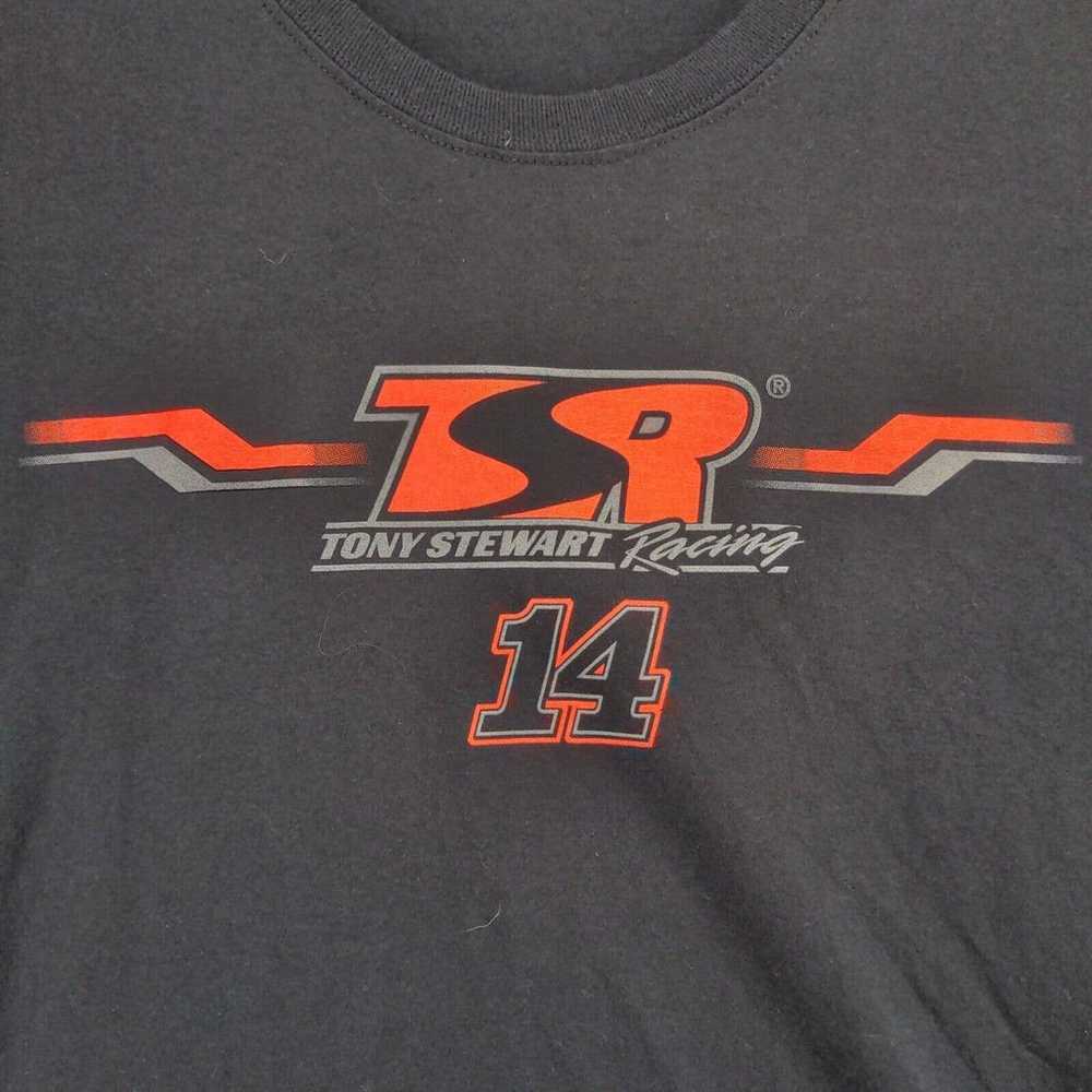 Tony Stewart Racing T Shirt TSR #14 Double Sided … - image 9