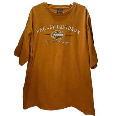 Harley Davidson Gaylord MI Mens 3XL Harley Orange… - image 1