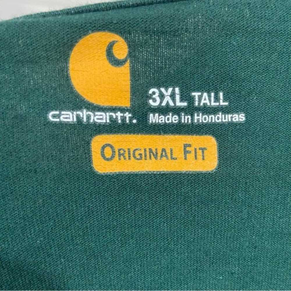 Carhartt Green Original Fit Short Sleeve T-Shirt - image 3