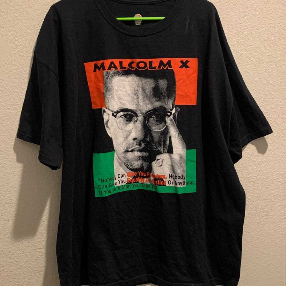 Malcolm X T-shirt {Jewel} - image 2