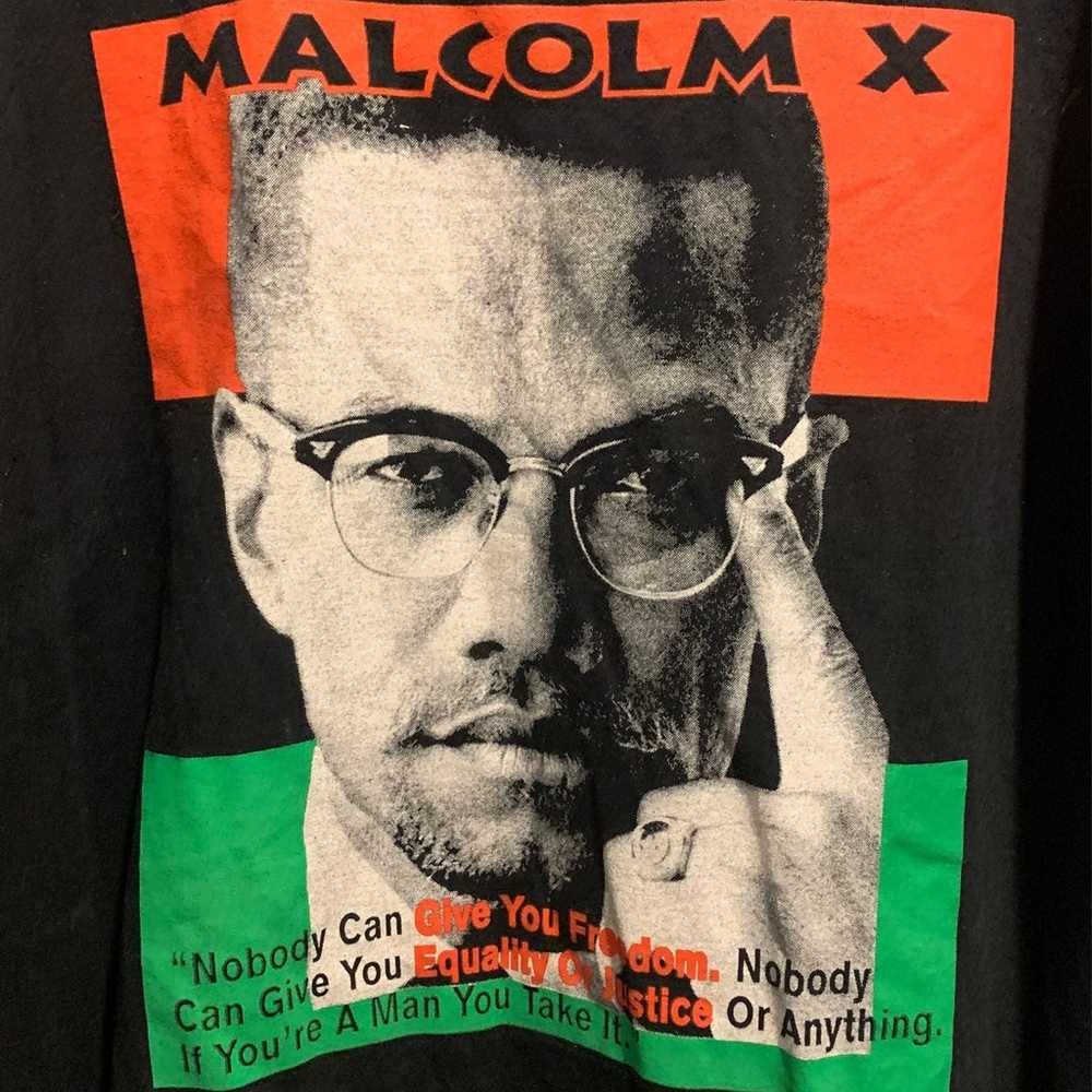 Malcolm X T-shirt {Jewel} - image 3