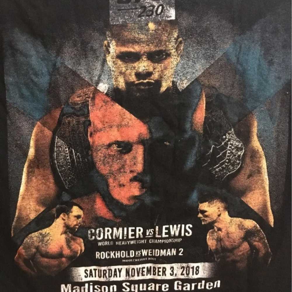 UFC 230 Shirt Daniel Cormier Lewis Ultimate Fight… - image 4