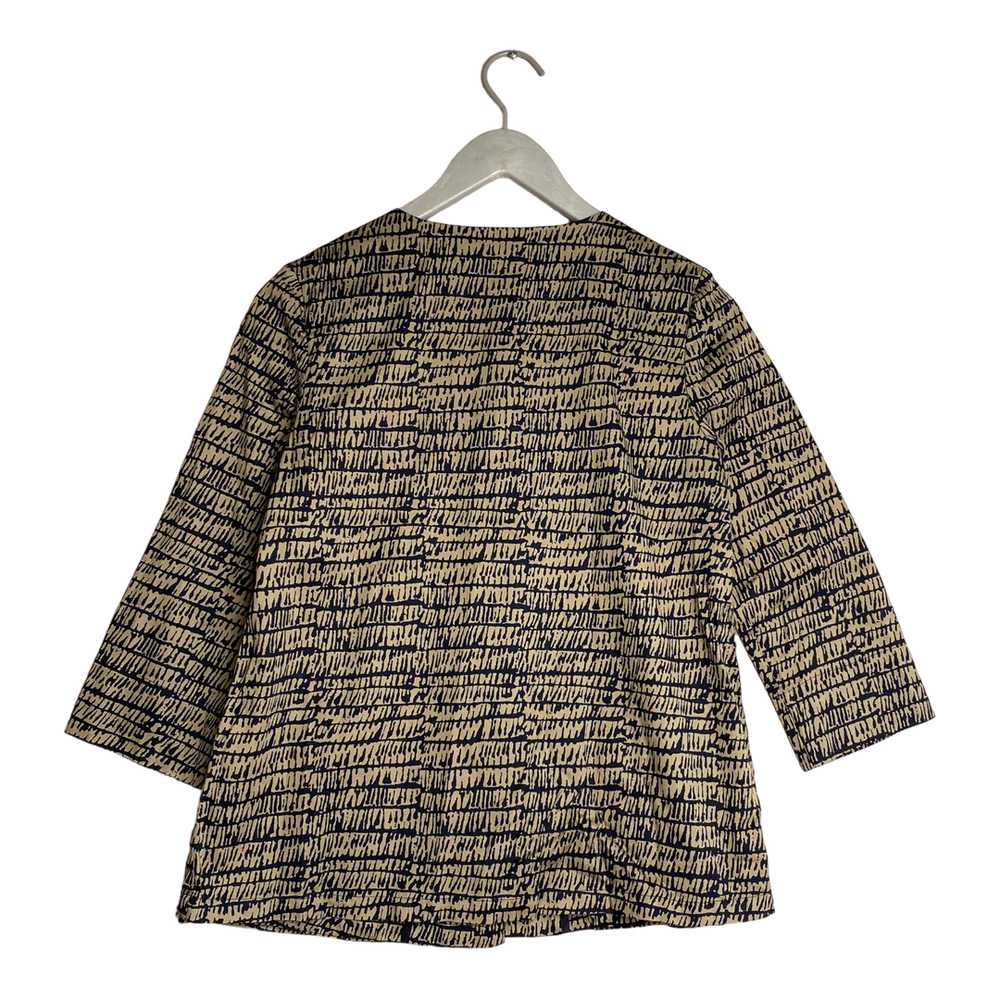 Marimekko Marimekko Dina woven jacket shirt, brow… - image 2