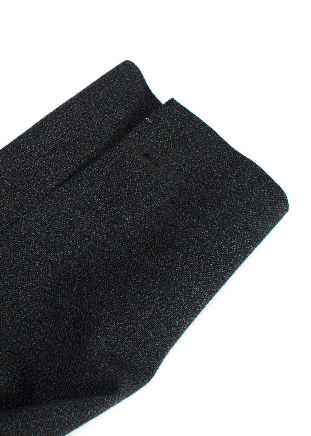 Managed by hewi Hermes Dark Grey Virgin Wool Sing… - image 4