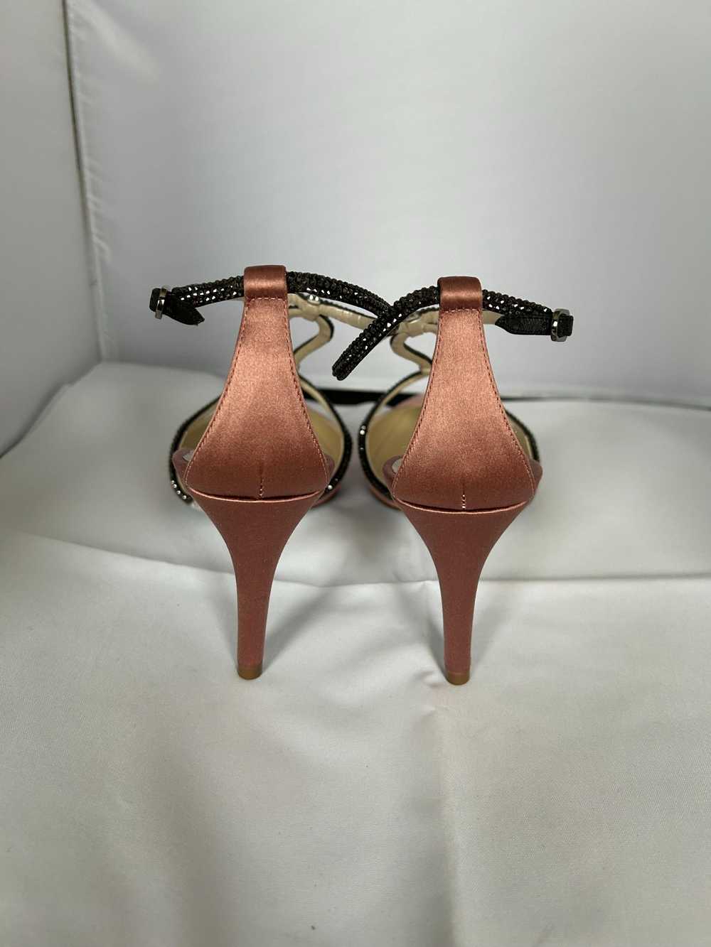 Product Details Rene Caovilla Pink Satin Heels - image 4