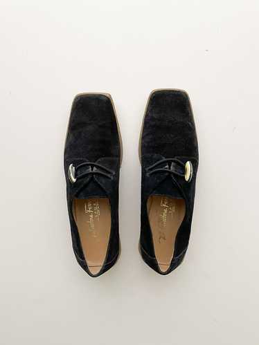 Ferragamo Square Toe Shoes | US 7.5