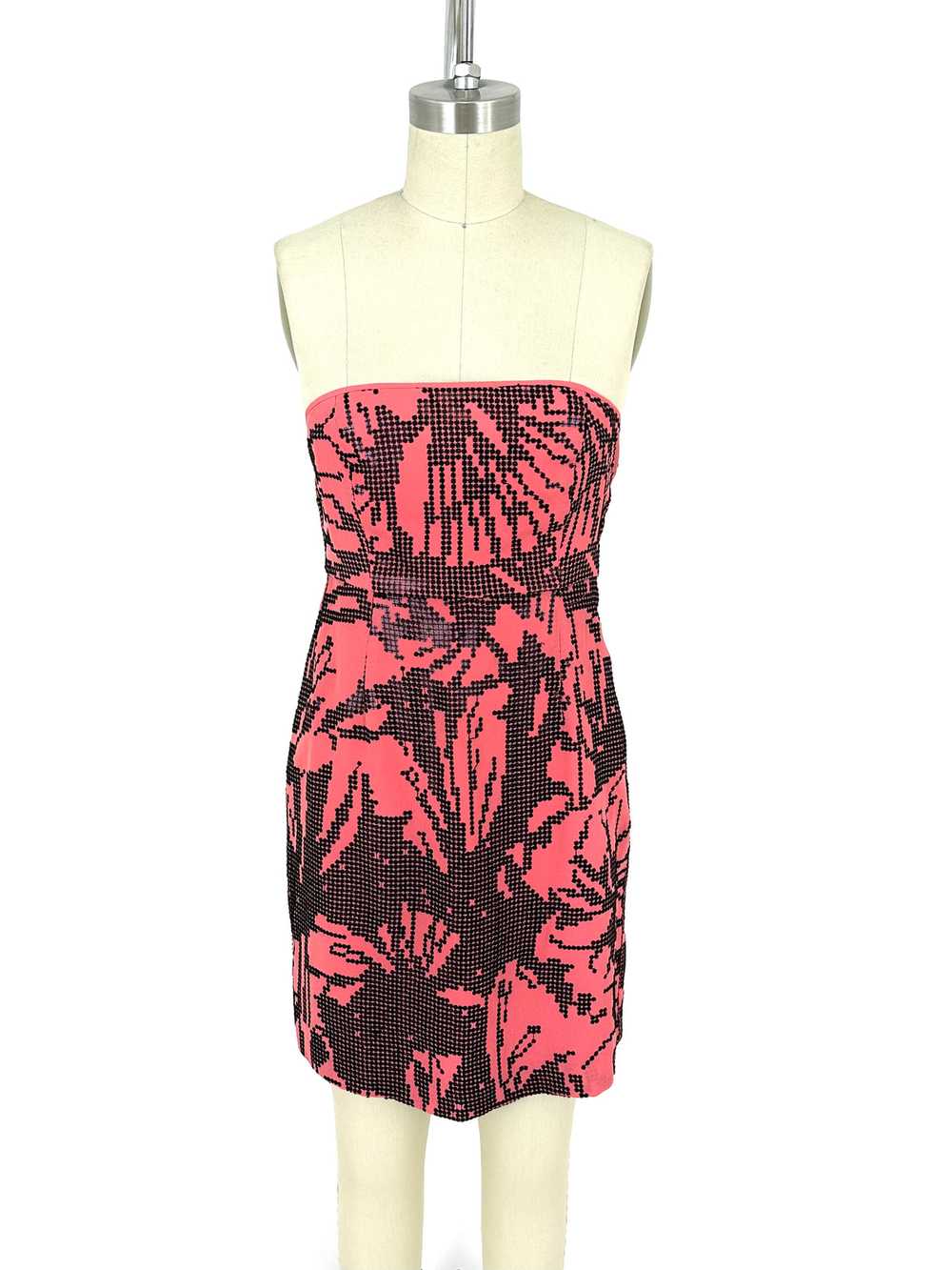 Tibi Silk Embellished Dress - image 1