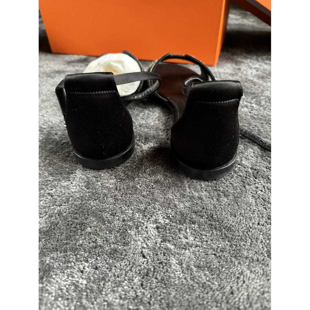 Hermès Santorini leather sandal - image 9