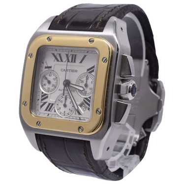 Cartier Santos 100 Xl Chronographe watch - image 1