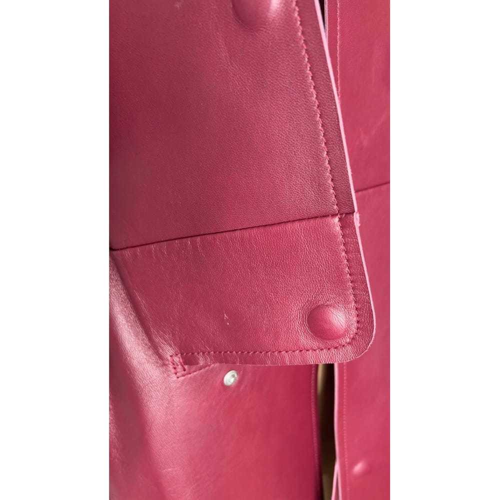 Max Mara Leather trench coat - image 9