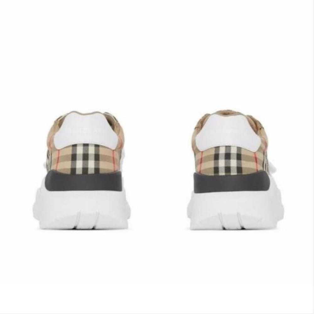 Burberry Regis leather trainers - image 2