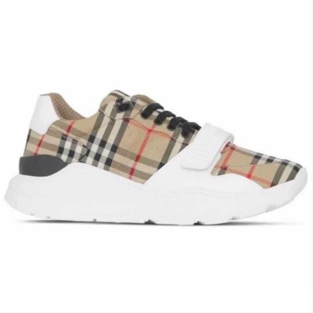 Burberry Regis leather trainers - image 4