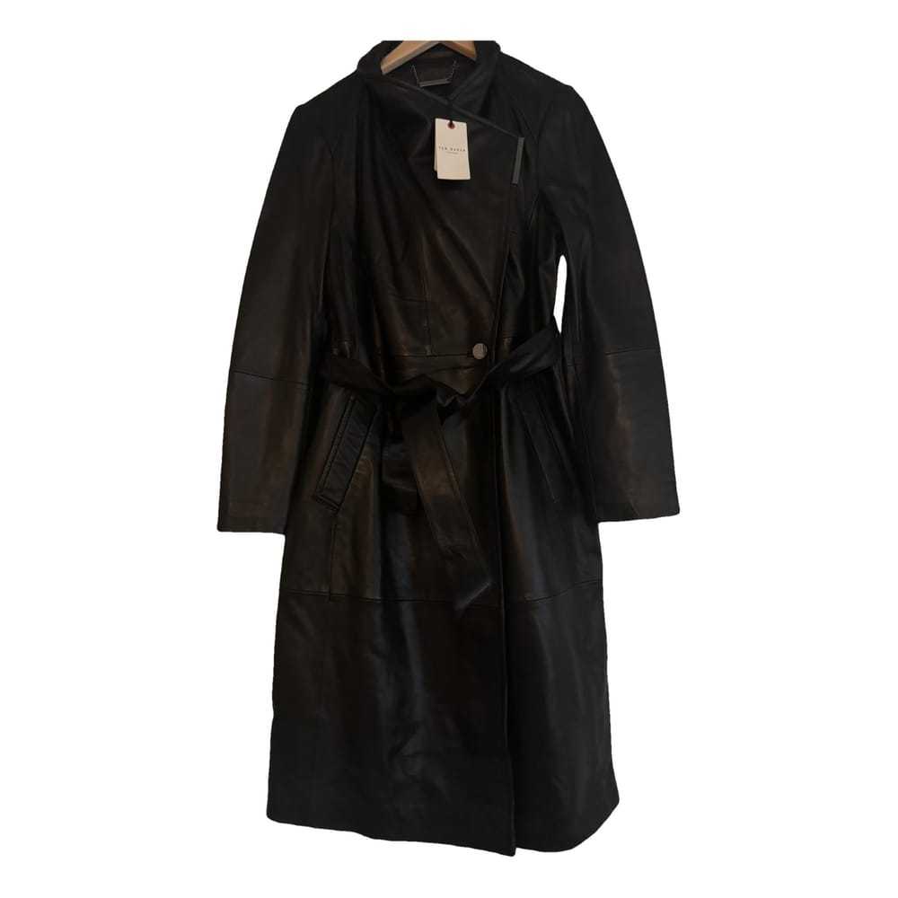 Ted Baker Leather trench coat - image 1
