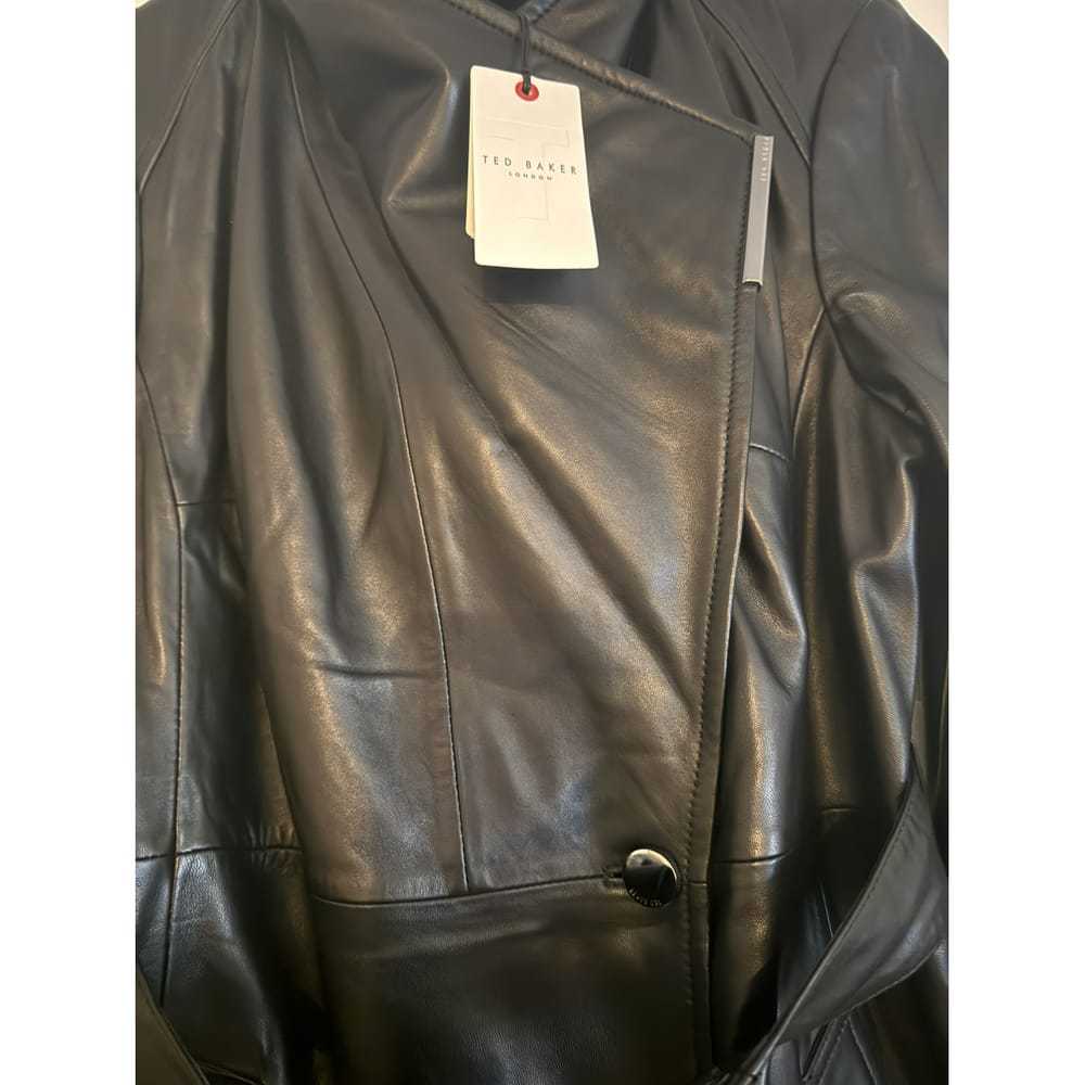 Ted Baker Leather trench coat - image 5