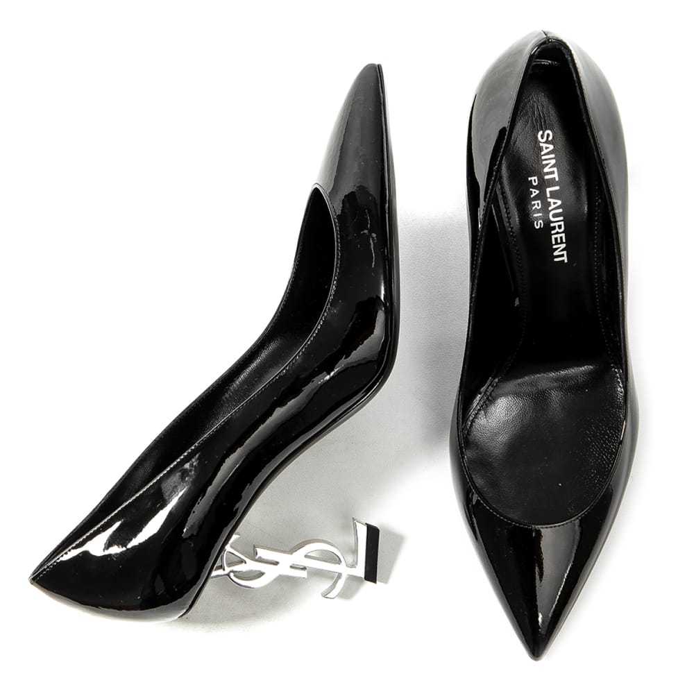 Saint Laurent Opyum leather heels - image 4