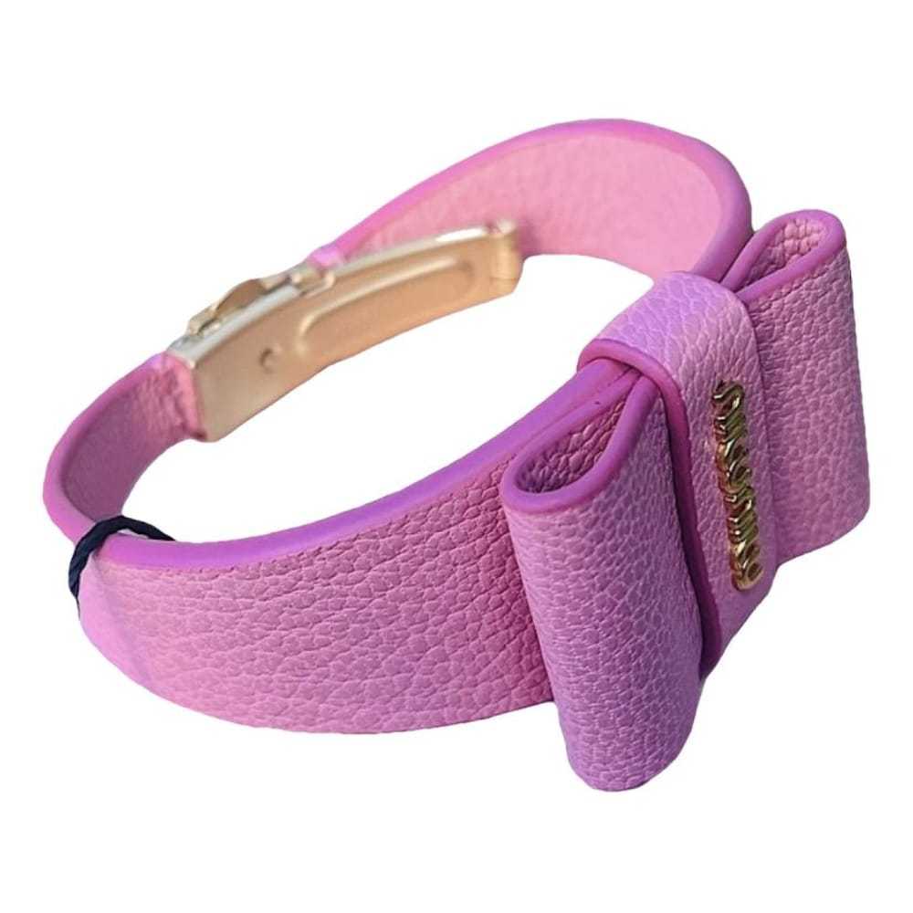 Miu Miu Leather bracelet - image 1