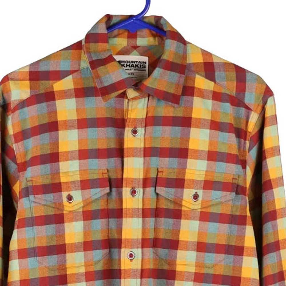 Mountain Khakis Checked Flannel Shirt - Small Mul… - image 3
