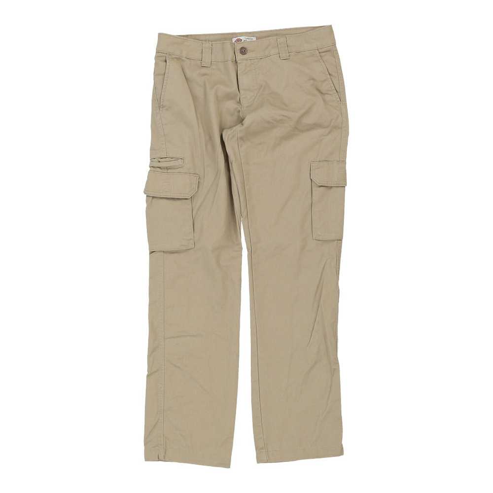 Dickies Cargo Trousers - 30W UK 8 Beige Cotton - image 1